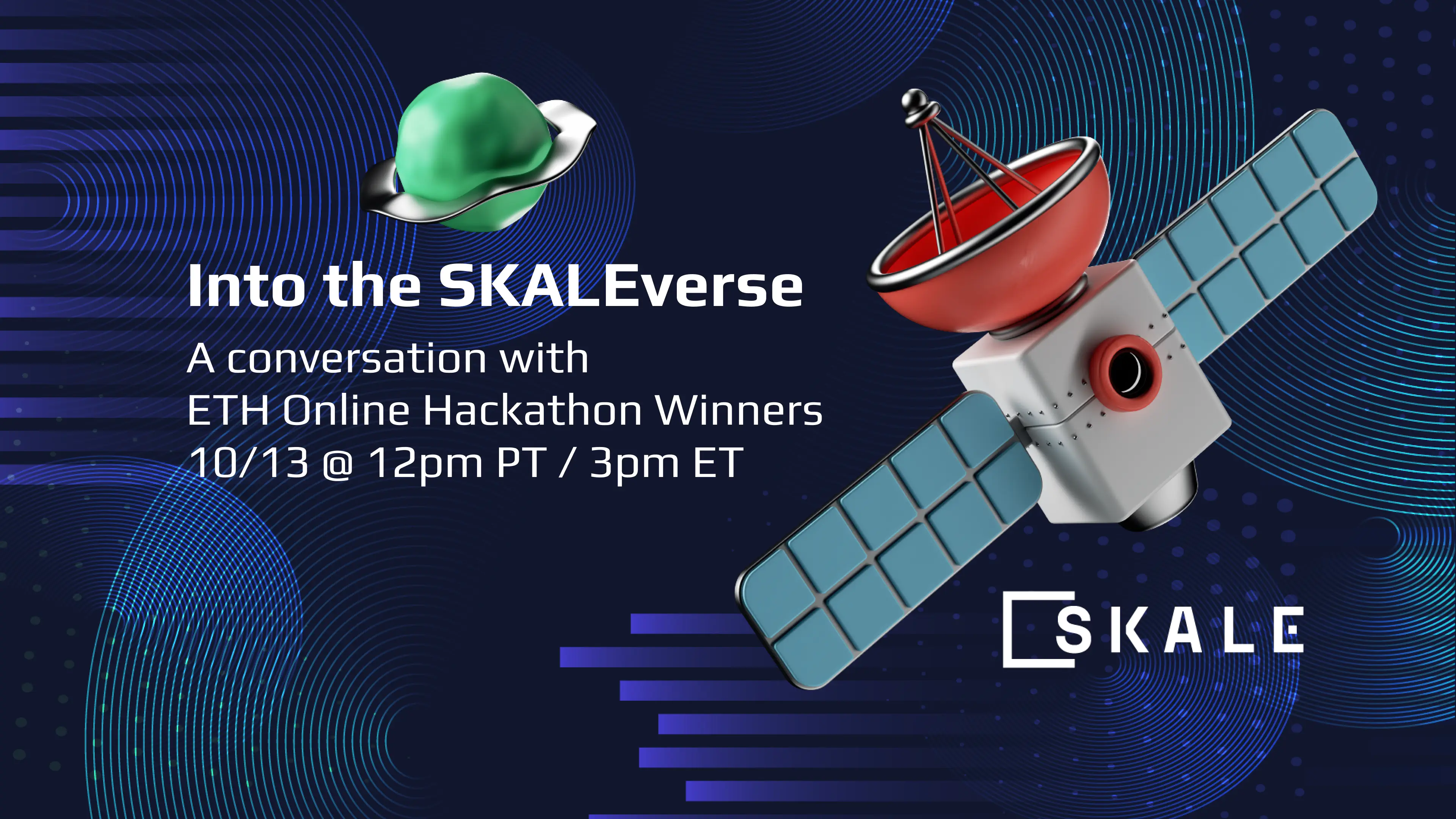 Into the SKALEverse with the ETH Online Hackathon winners roundup! | SKALE