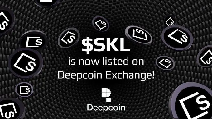 $SKL is Now Listed on Deepcoin Exchange | SKALE