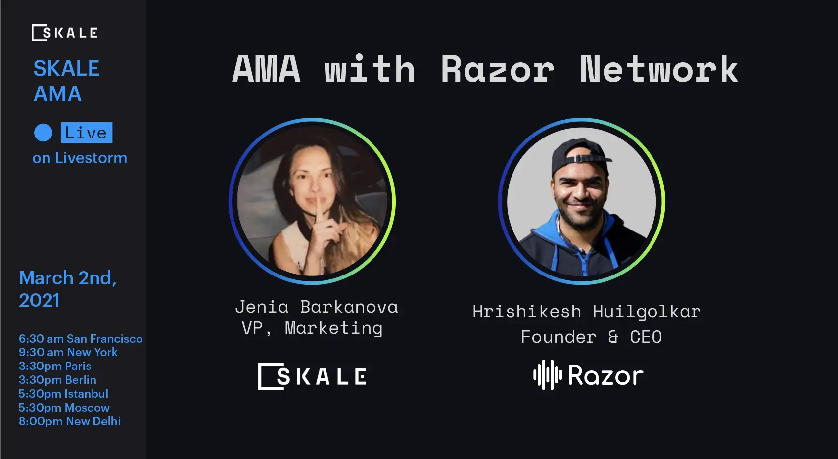 SKALE + Razor AMA Recap | SKALE