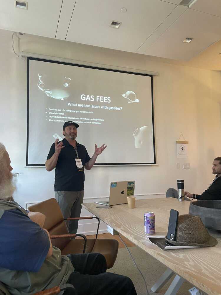 SKALE Labs Co-Founder/CEO Jack O’Holleran gave an educational session about gas fee optimizations.