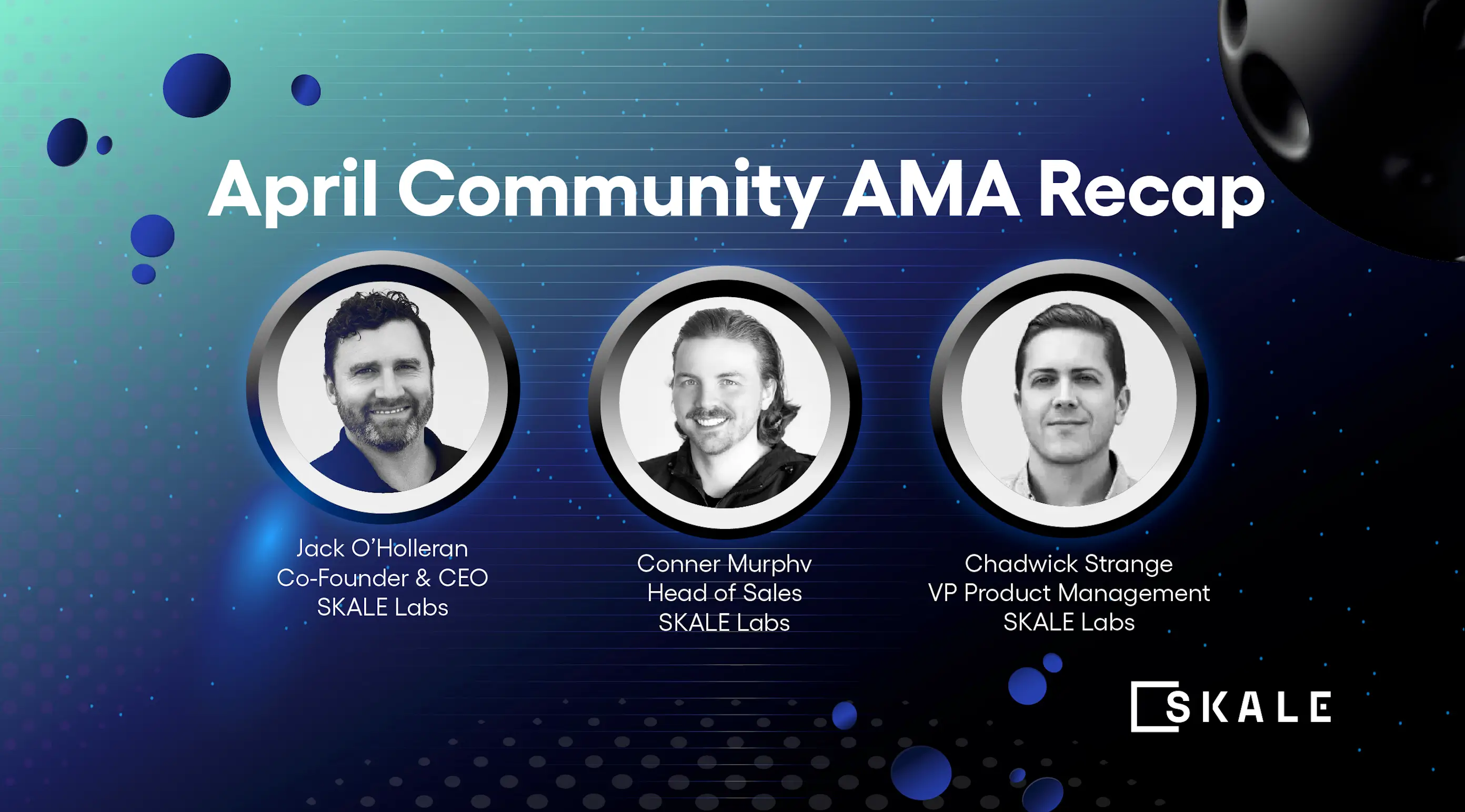 SKALE April Community AMA Recap: Updates on Technical Progress, Growth, Partnerships, SKALE's Shared Security and App-Specific Chains | SKALE