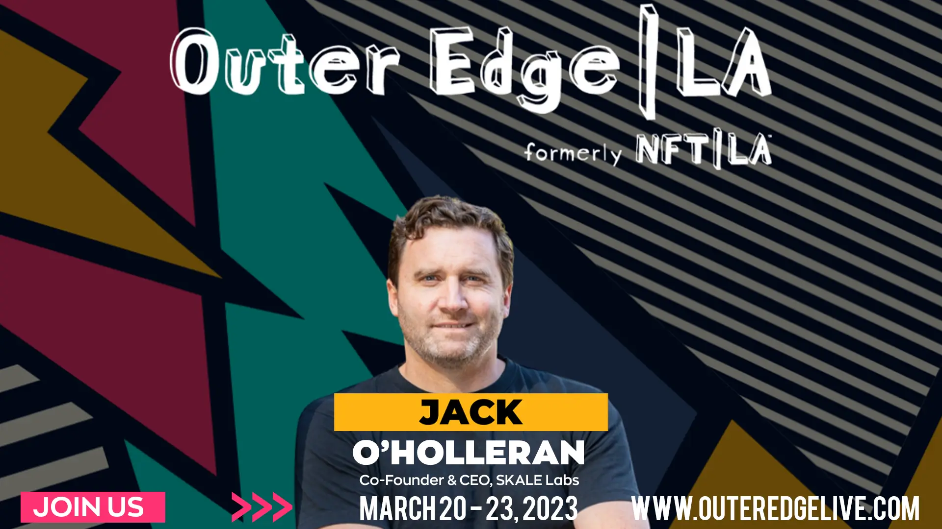 SKALE Co-Founder and CEO Jack O’Holleran is speaking at Outer Edge | LA | SKALE