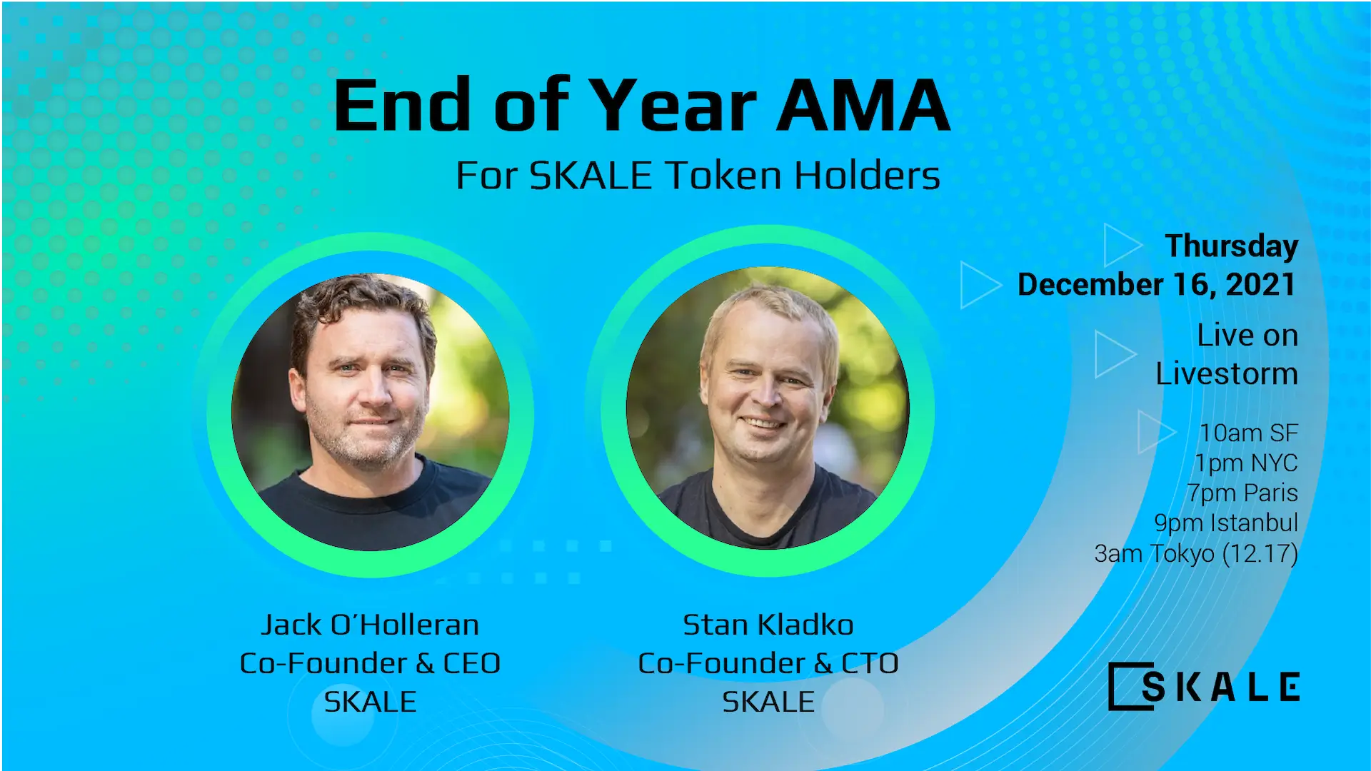 SKALE Token Holder End of Year AMA | SKALE