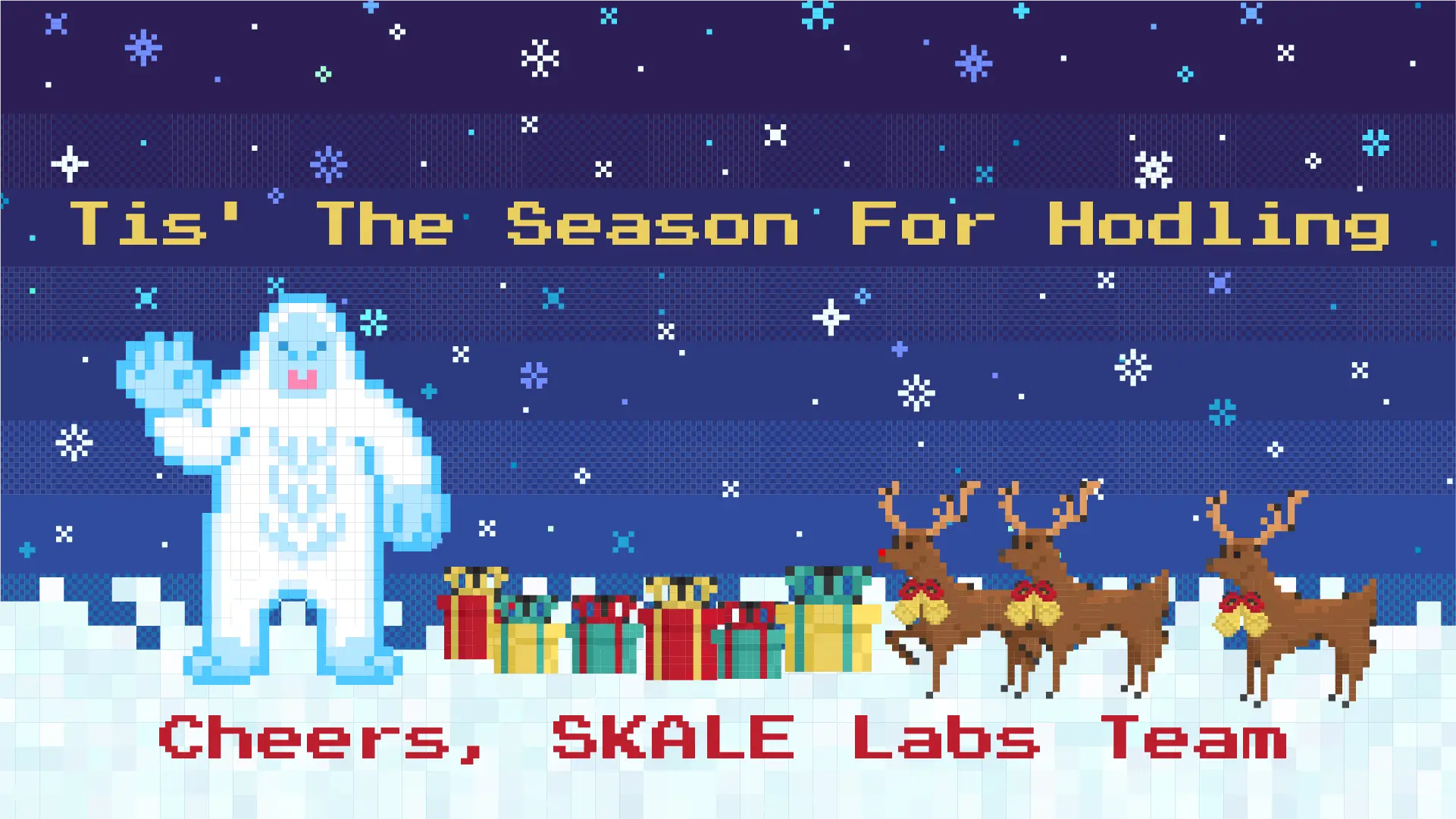 Happy Hodldays from the SKALE Labs Core Team! | SKALE