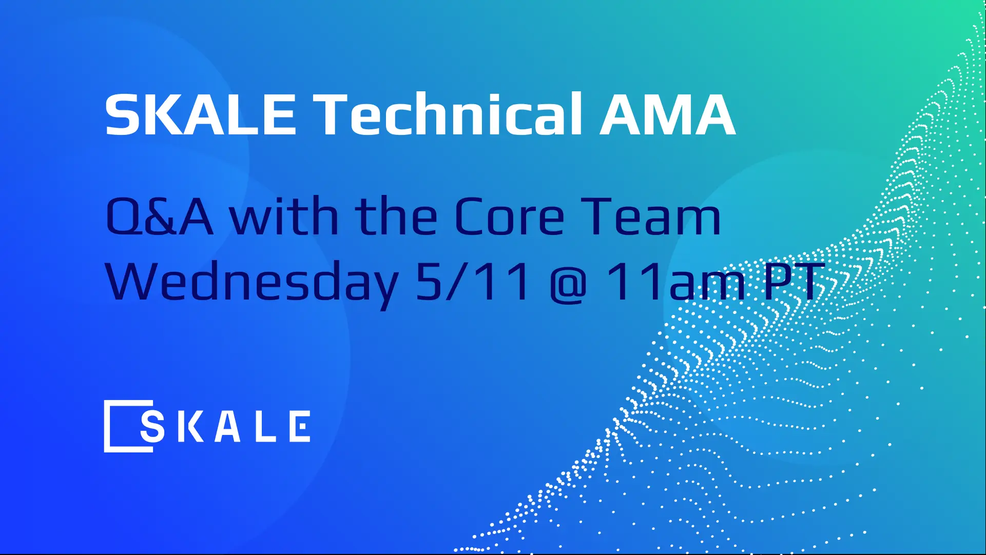 Technical AMA with the SKALE Core Team | SKALE