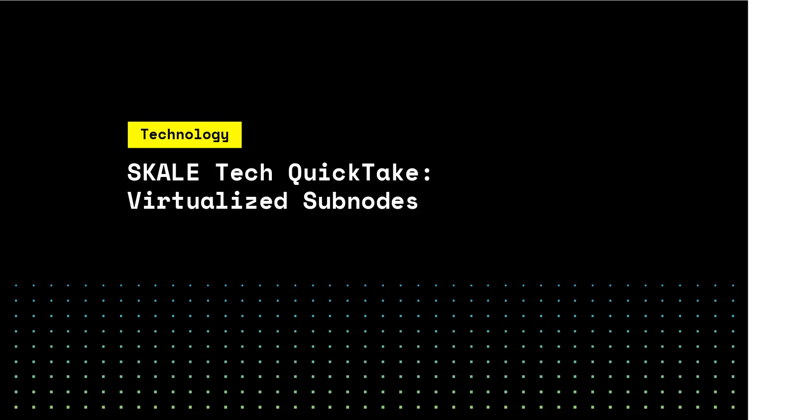 Virtualized Subnodes | SKALE