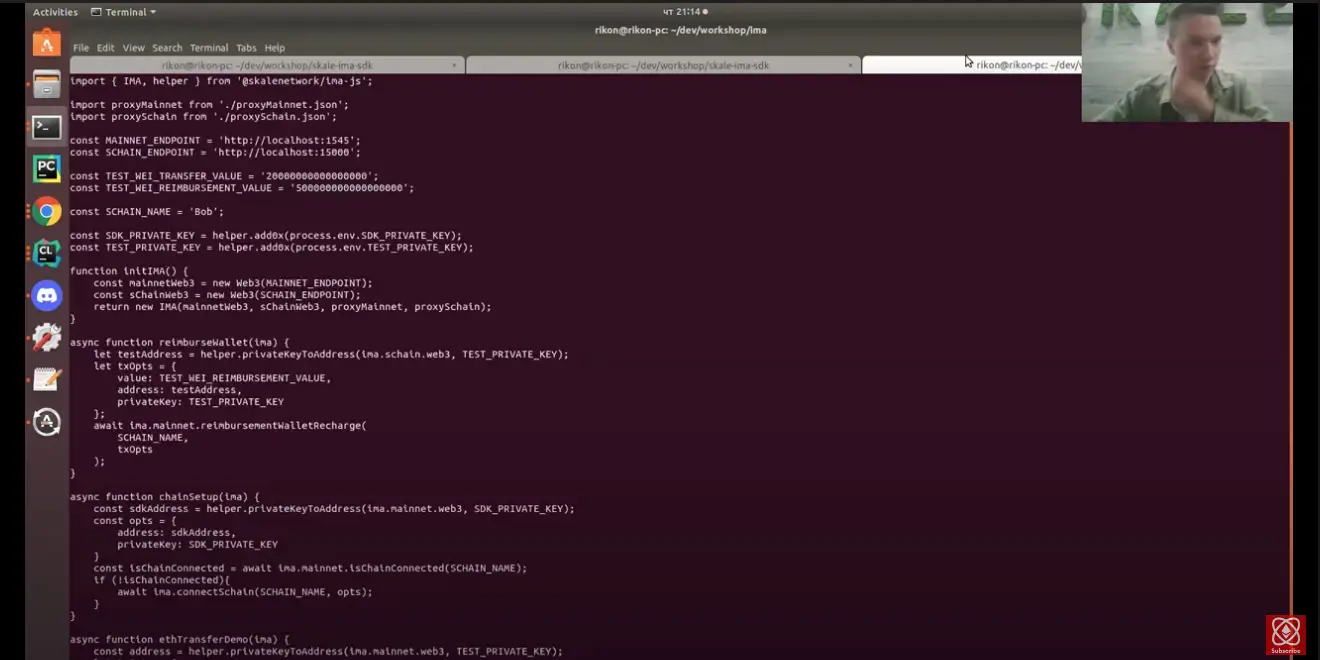 Deploying SKALE for gasless & fast transactions - ETH Global | SKALE