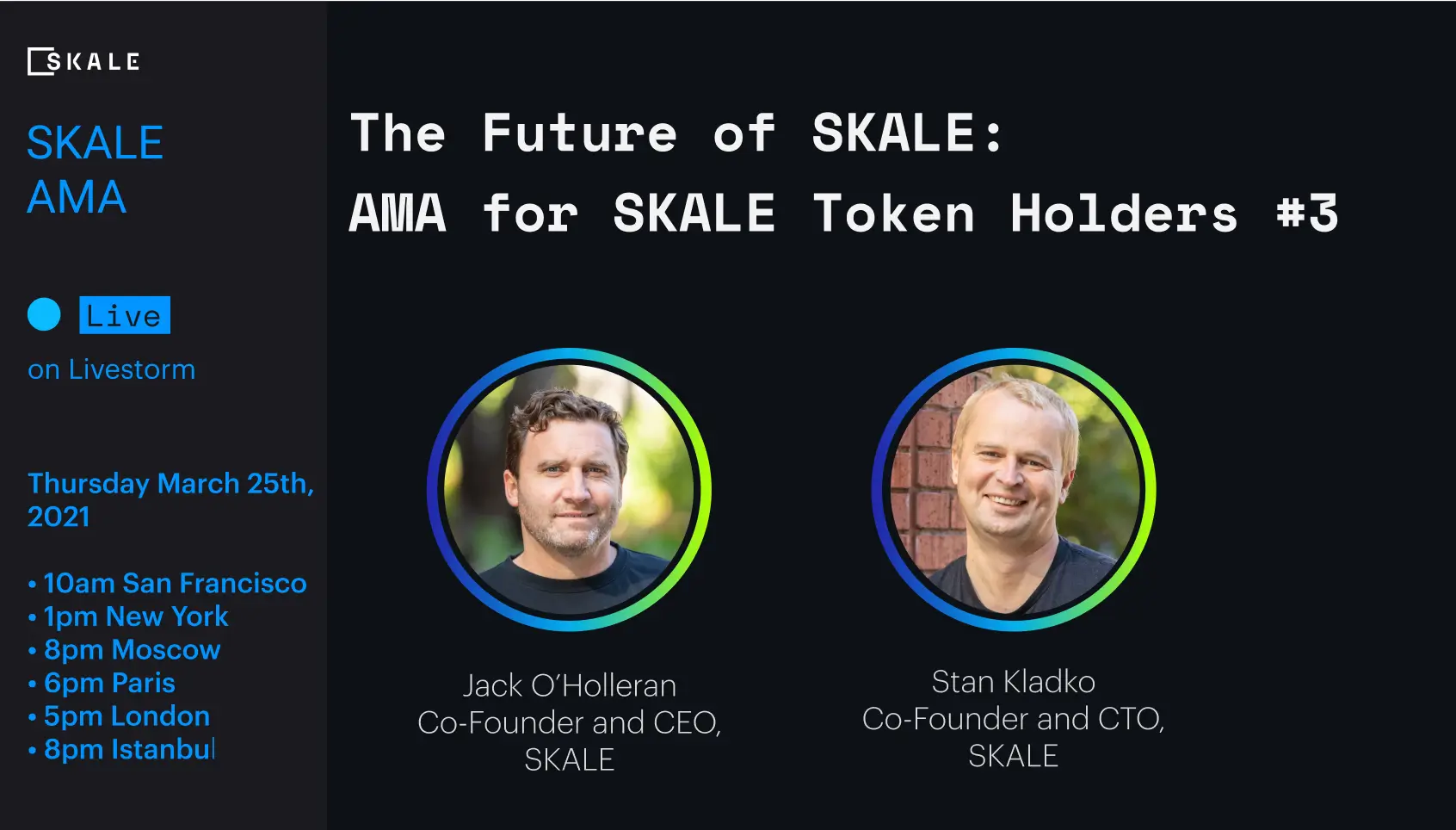SKALE Token Holders AMA #3 | SKALE