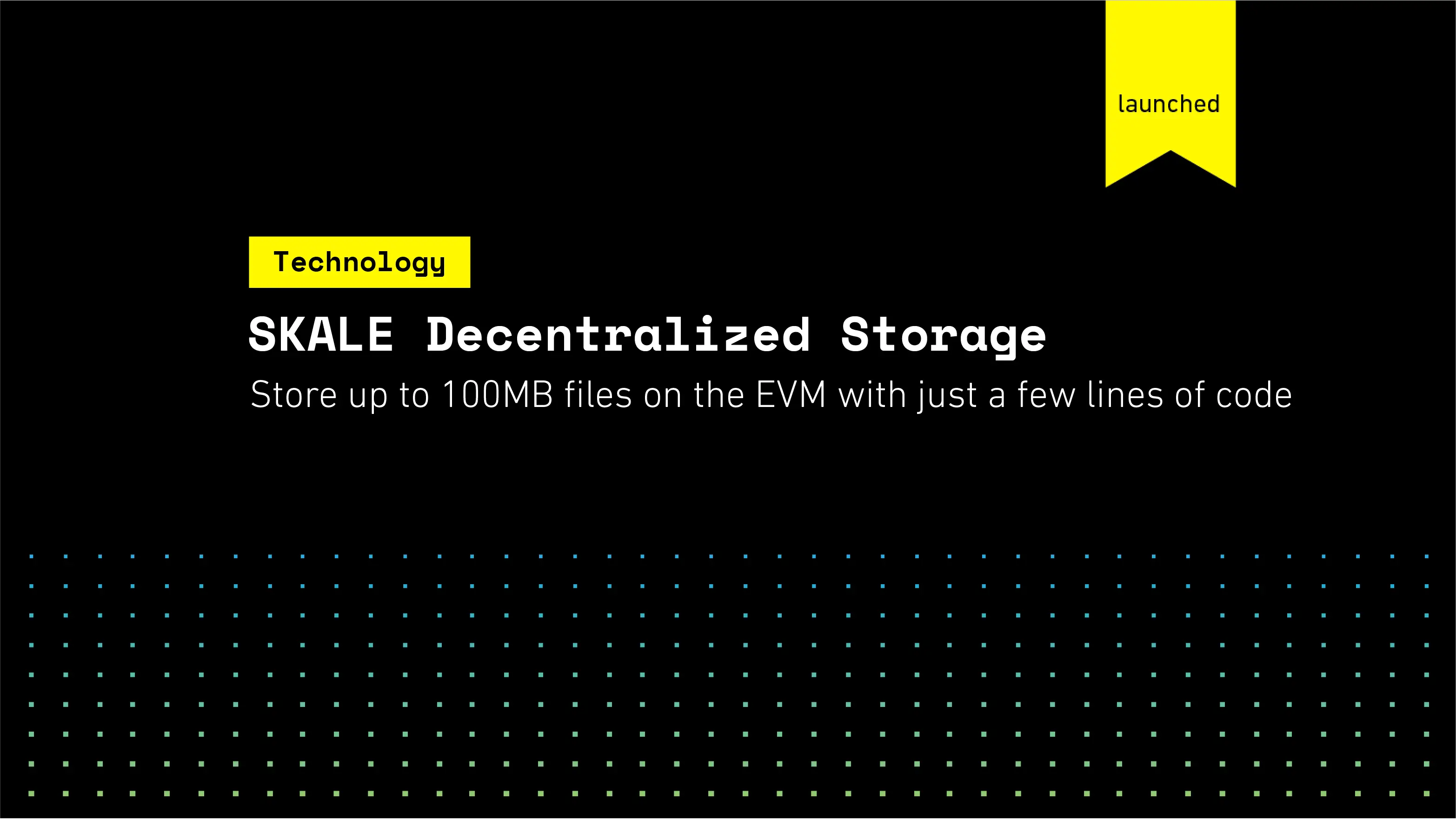 SKALE Decentralized Storage | SKALE
